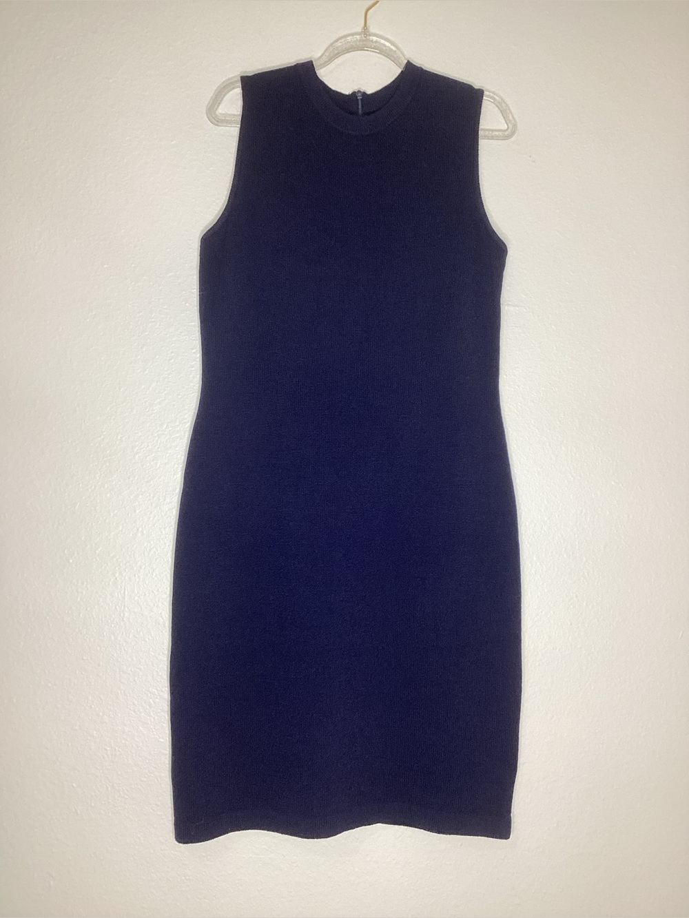 St. John Basic Navy Santana Knit Dress Office EUC Sz 6